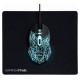 Trust Perifērijas komplekts Trust Gaming Mouse & Mouse Pad Black