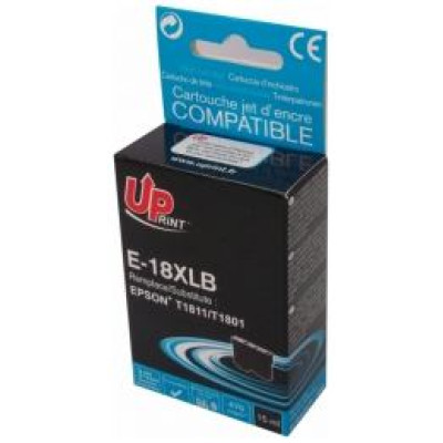 Uprint Tintes kārtridžs UPrint Epson T1811XLBk Black
