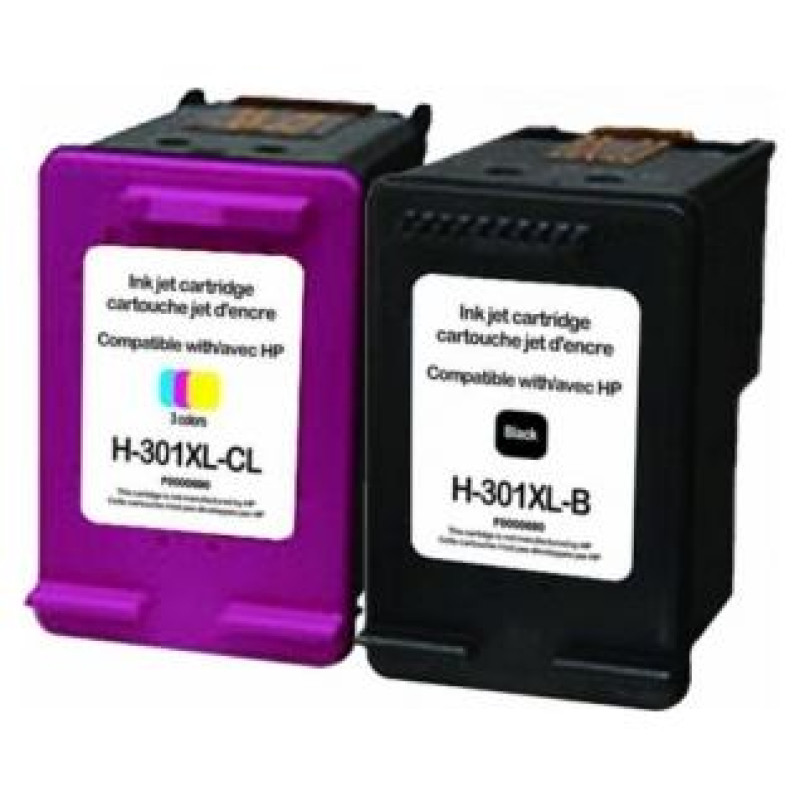 Uprint Tintes kārtridžs UPrint HP 301XL Multipaka