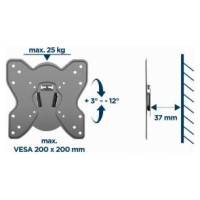 Gembird Tv Stiprinājums Gembird TV wall mount (Tilt)