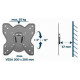 Gembird Tv Stiprinājums Gembird TV wall mount (Tilt)