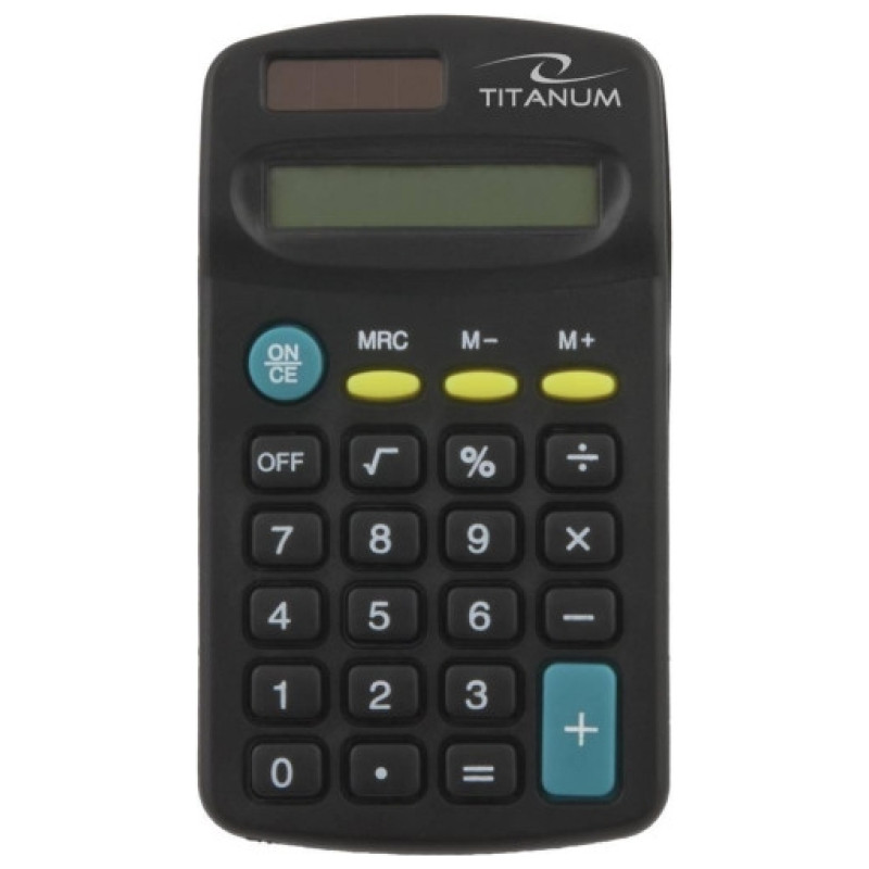 Titanum TCL101 Kalkulātors, 8 zīmju ekrāns