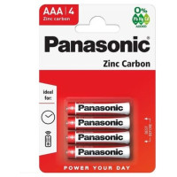 Panasonic R03-4BB (AAA) Blistera iepakojumā 4gb