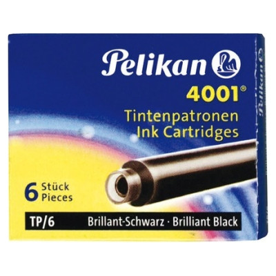 Pelikan Tintes patronas TP/6 Brilliant Black