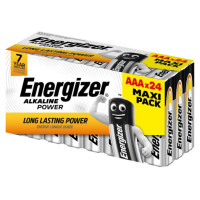 Energizer LR03-24BB Alkaline Power AAA (LR03) BLISTERA IEPAKOJUMĀ 24GB.