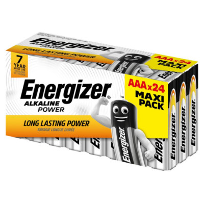 Energizer LR03-24BB Alkaline Power AAA (LR03) BLISTERA IEPAKOJUMĀ 24GB.