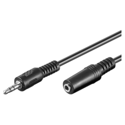 Blackmoon (50431) 3.5mm stereo spr. / 3.5mm stereo ligzda 1.5m