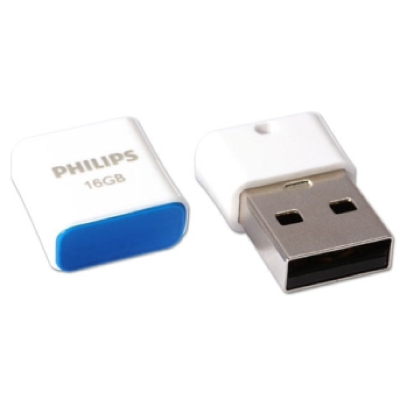 Philips USB 2.0 Flash Drive Pico Edition (zila) 16GB