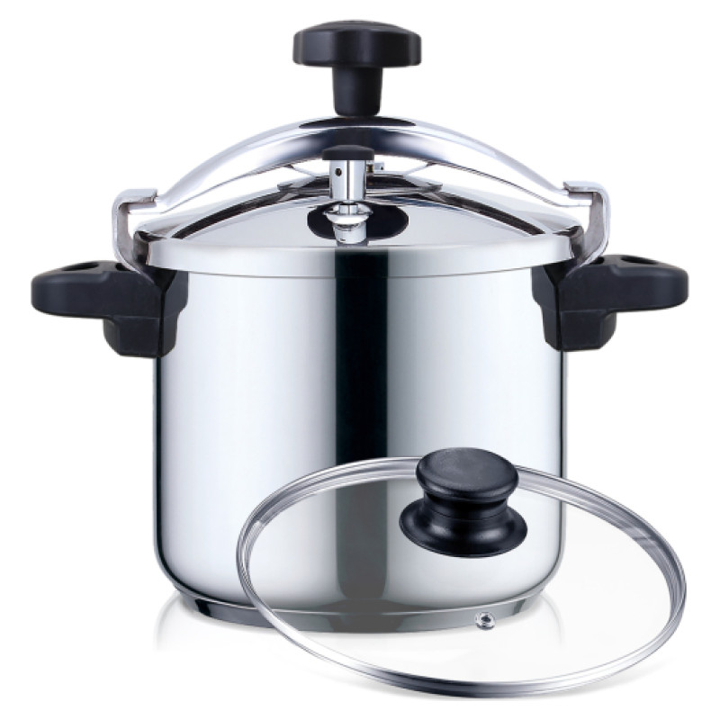 Haeger PC-10S.021A Pressure Cooker Plus Spiediena katls 2in1 10L