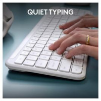 Logitech Klaviatūra Logitech K950 Signature Slim White