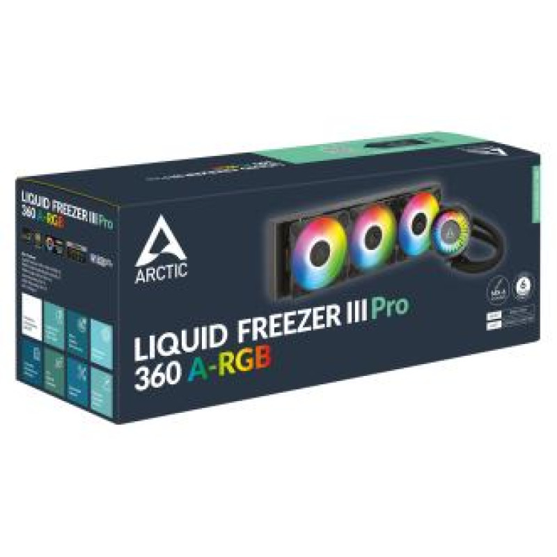 Arctic CPU dzesētājs Arctic Liquid Freezer III Pro 360 A-RGB
