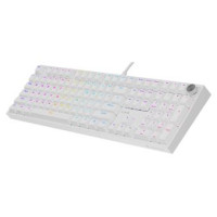 Genesis Klaviatūra Genesis Thor 404 RGB White Outemu Peach Silent