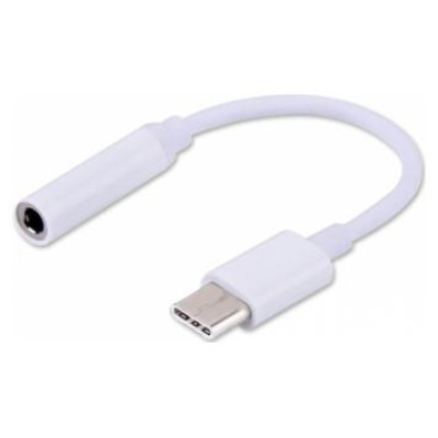 Savio Adapteris Savio USB Type Male - 3.5mm Female White