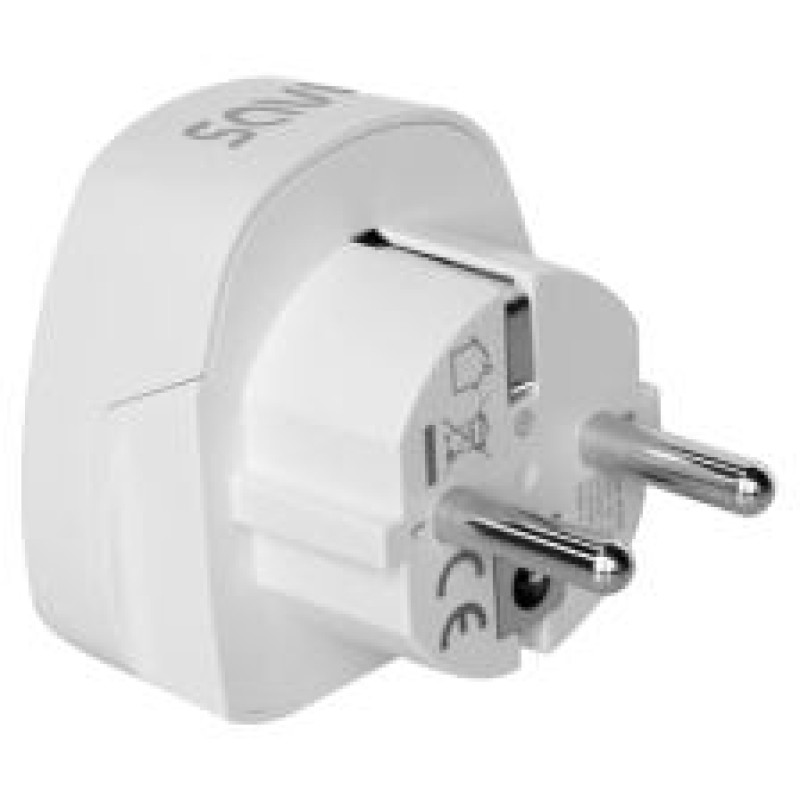 Savio Strāvas adapteris SAVIO Travel adapter US socket - EU plug