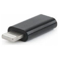 Gembird USB Type C Female - Apple Lightning Male Black