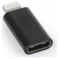 Gembird USB Type C Female - Apple Lightning Male Black