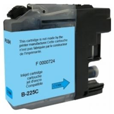 Uprint Tintes kārtridžs UPrint Brother B-225XLC Cyan