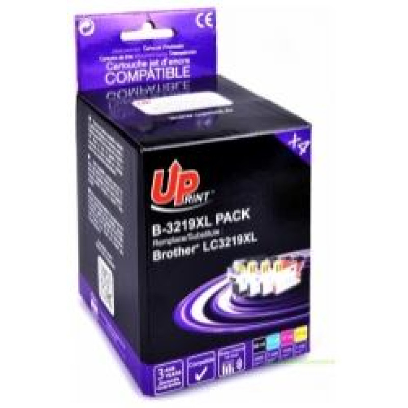 Uprint Brother LC3219XLVAL BK/C/M/Y PACK