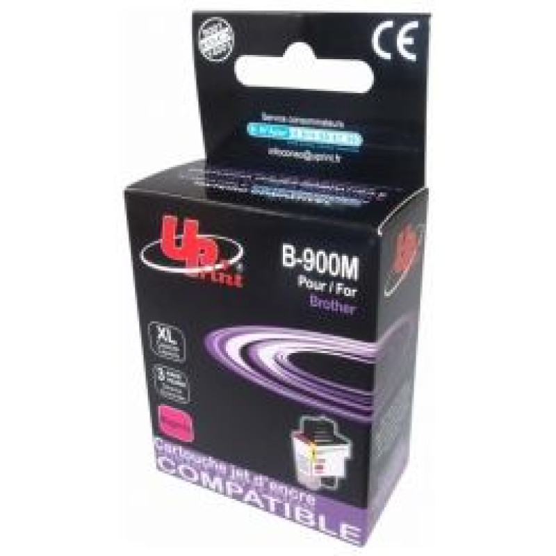 Uprint Tintes kārtridžs UPrint Brother LC900MA Magenta