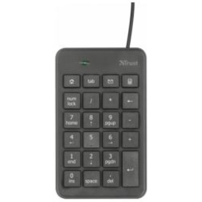 Trust Klaviatūra Trust Xalas Black