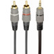 Gembird 3.5 mm stereo - 2 RCA 1.5m