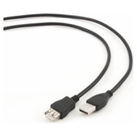Gembird Kabelis Gembird USB Male - USB Female 1.8m Black
