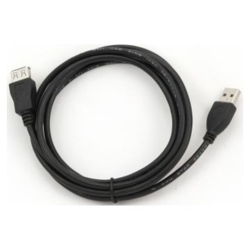 Gembird Kabelis Gembird USB Male - USB Female 1.8m Black