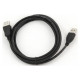 Gembird Kabelis Gembird USB Male - USB Female 1.8m Black