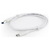Gembird Kabelis Gembird USB-A Male - USB Type-C Male 1m White