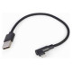 Gembird Apple Lightning Male - USB Male 0.2m Black