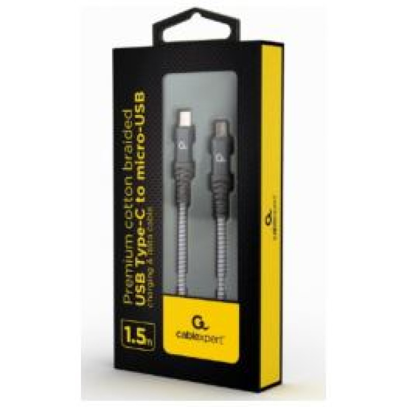 Gembird USB Type-C Male - Micro USB Male 1.5m