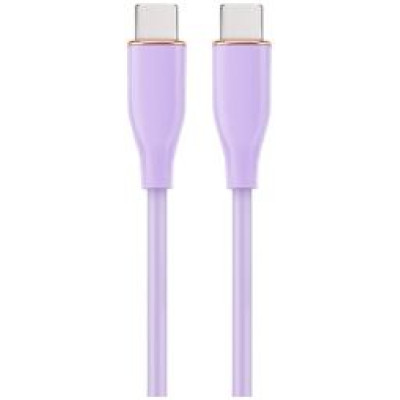 Gembird Kabelis Gembird Premium silicon USB Type-C Male - USB Type-C Male 1.5m Violet