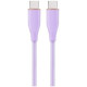 Gembird Kabelis Gembird Premium silicon USB Type-C Male - USB Type-C Male 1.5m Violet