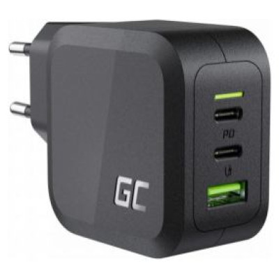 Green Cell GC PowerGaN 65W USB-C PD Charger for laptops, MacBook, Tablets, and Smartphones