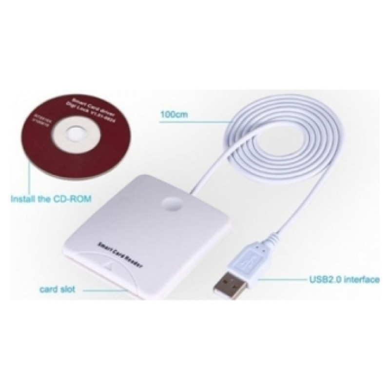 Citi ID kar&scaron;u lasītājs Delta DCR0004