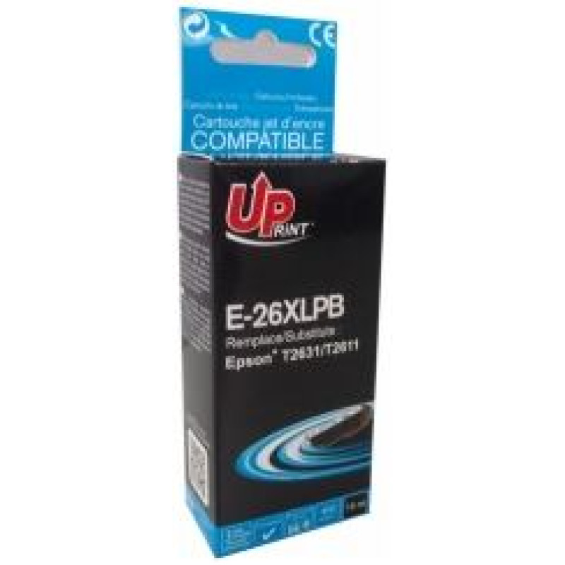 Uprint Tintes kārtridž&scaron; UPrint Epson 26XLPB T2631/T2611 Photo Black