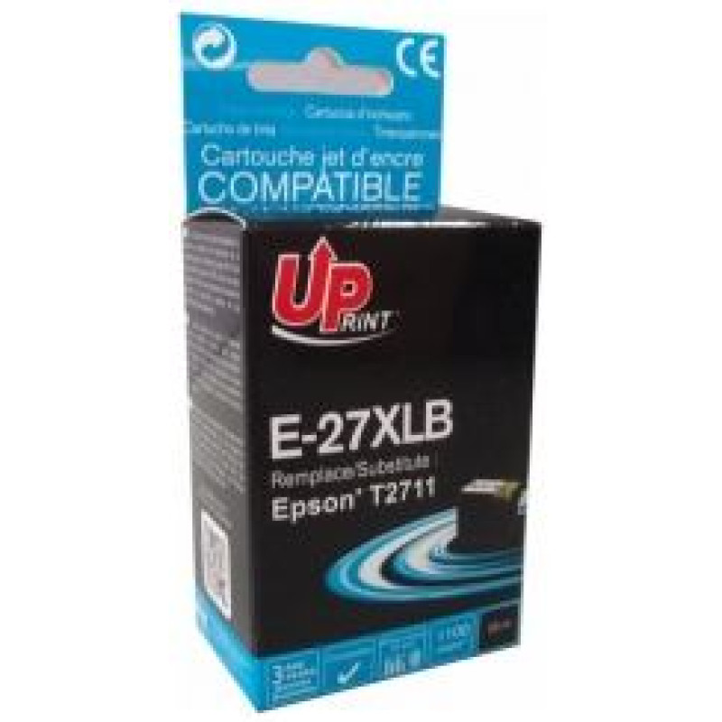 Uprint Tintes kārtridž&scaron; UPrint Epson 27XLB Black