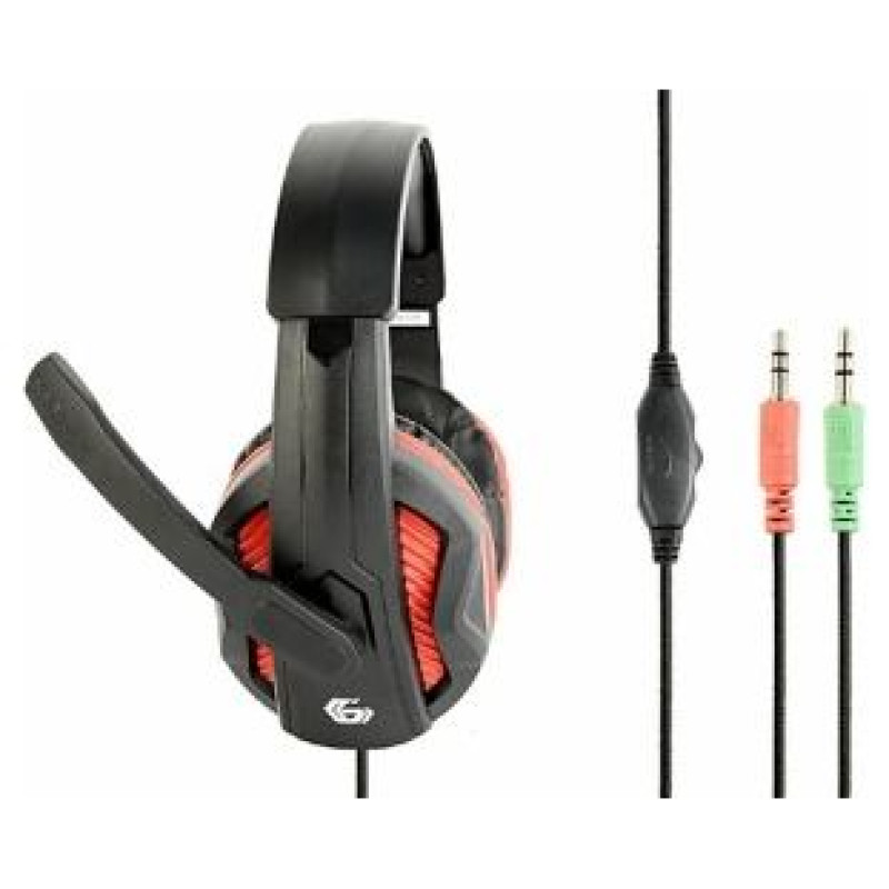 Gembird GHS-03 Gaming Black/Red