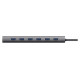 Trust USB Centrmezgls Trust Halyx 7 Port USB 3.2 Gen1 Hub Grey