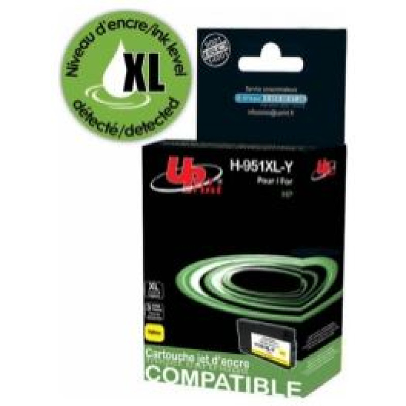 Uprint Tintes kārtridžs UPrint HP 951XLY Yellow