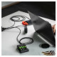 Green Cell USB Male - USB Type-C Male Set 3x with LED Diode 1.2m