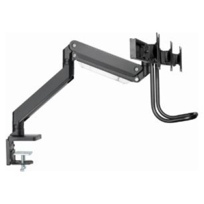 Gembird Monitora stiprinājums Gembird 3-display Desk mounted adjustable max27" 1-6kg