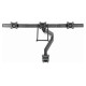 Gembird Monitora stiprinājums Gembird 3-display Desk mounted adjustable max27" 1-6kg
