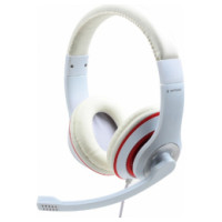 Gembird MHS-03-WTRD White / Red