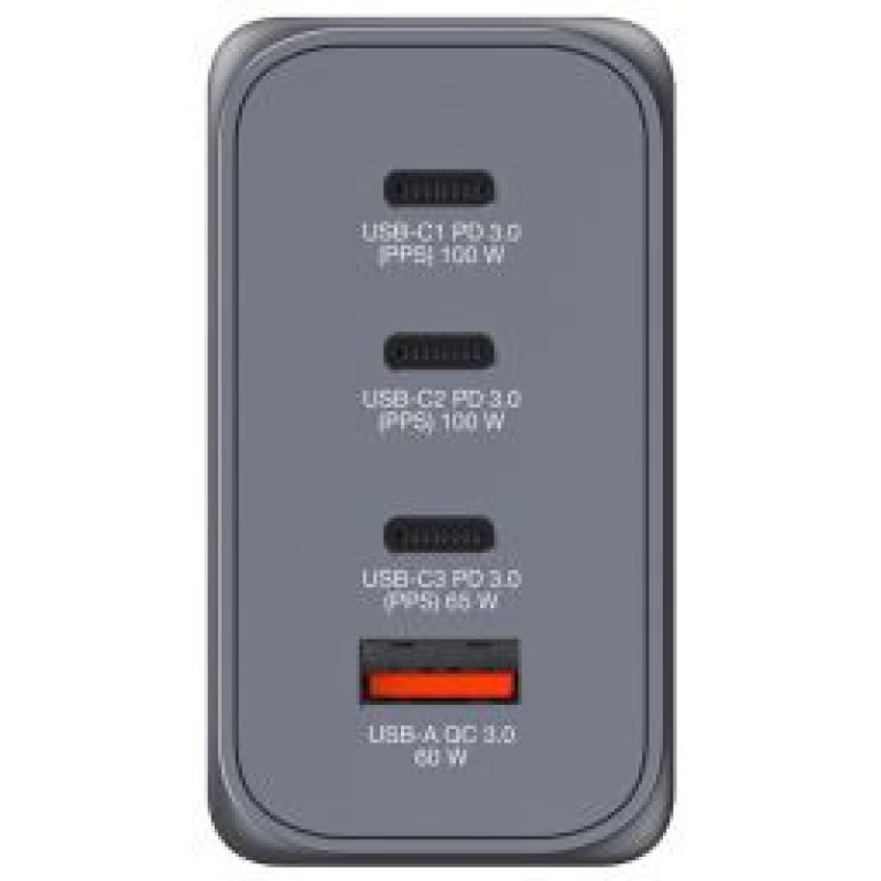 Verbatim Lādētājs Verbatim Wall Charger 200W Grey