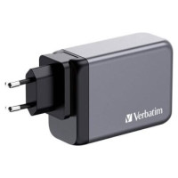 Verbatim Lādētājs Verbatim Wall Charger 200W Grey