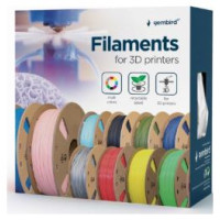 Gembird 3D Printera izejmateriāls Gembird PLA Silver 1,75 mm 1kg