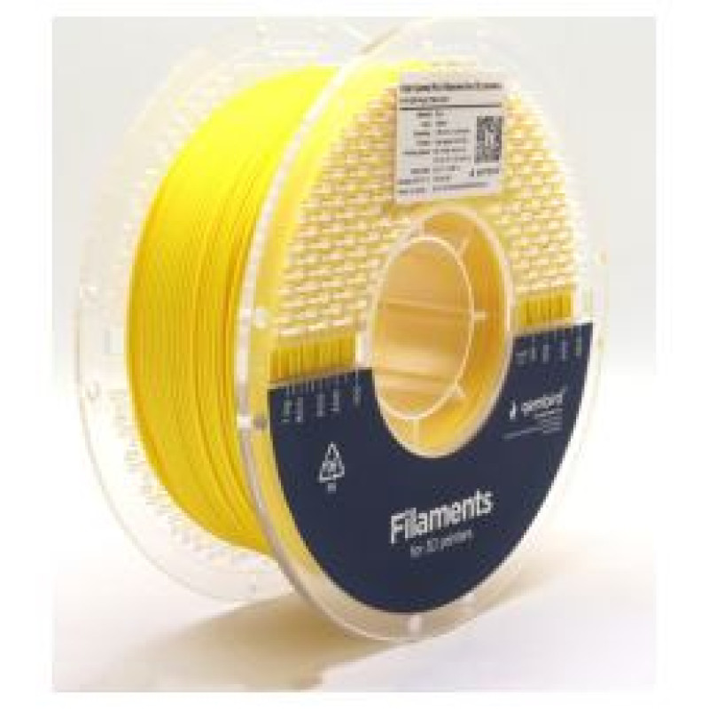 Gembird 3D Drukas Elementi Gembird High Speed 1.75 mm 1 Kg PLA Yellow