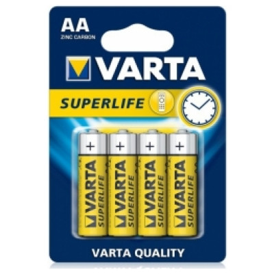 Varta Baterija Varta AA SuperLife Zinc Carbon 4 Pack