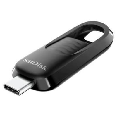 Sandisk Zibatmiņa SanDisk Ultra Slider USB-C 256GB Black